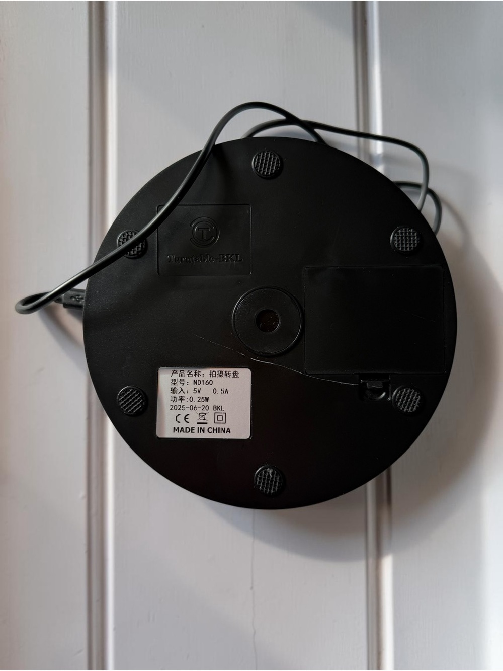 Motorized Rotating Display Turntable 360 Photography 5 Color Tops Reseller Tool - Picture 4 of 6